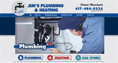 Desktop Screenshot of jimsplumbingheating.com